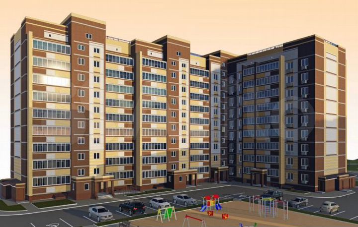 3-к. квартира, 96 м², 2/10 эт.