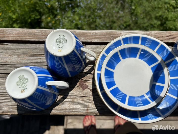 Чайный-кофейный сервиз halka, ГДР