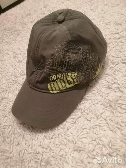 Бейсболка кепка на флисе на 6-9 лет р-р 51-53