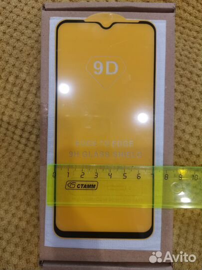 Стекло защитное для Xiaomi Redmi 9t, note 8 pro