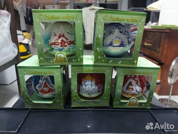 Елочные игрушки фабрики 