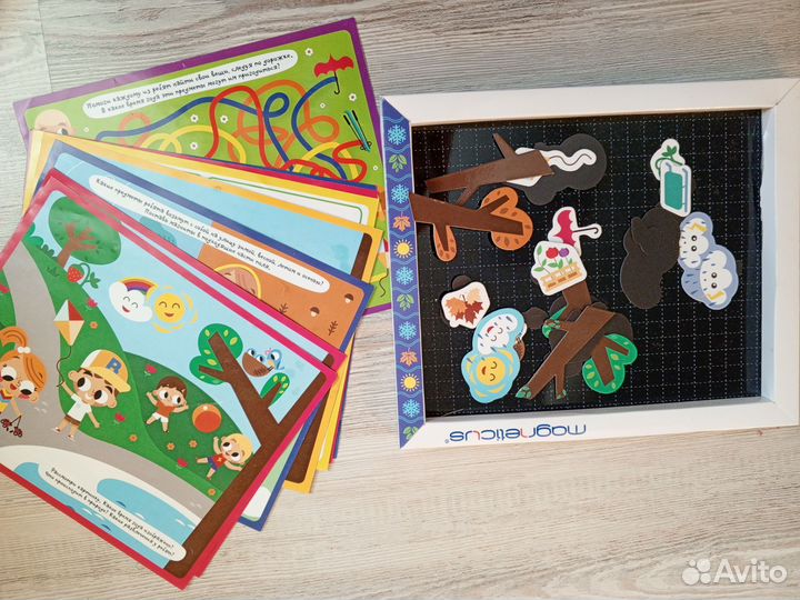 Обучающие игрушки магнитные