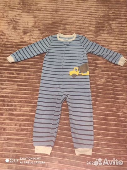 Флисовый слип carters 4T