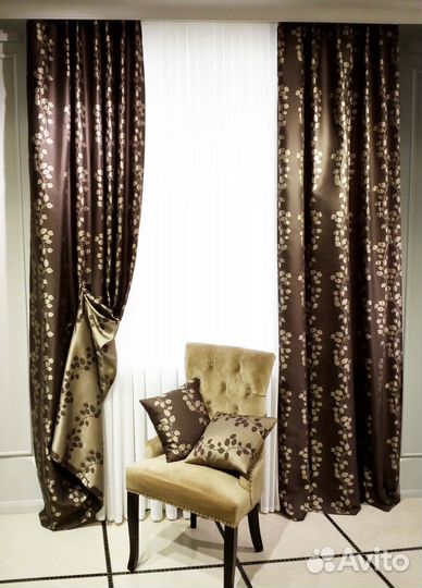 Шторы готовые новые