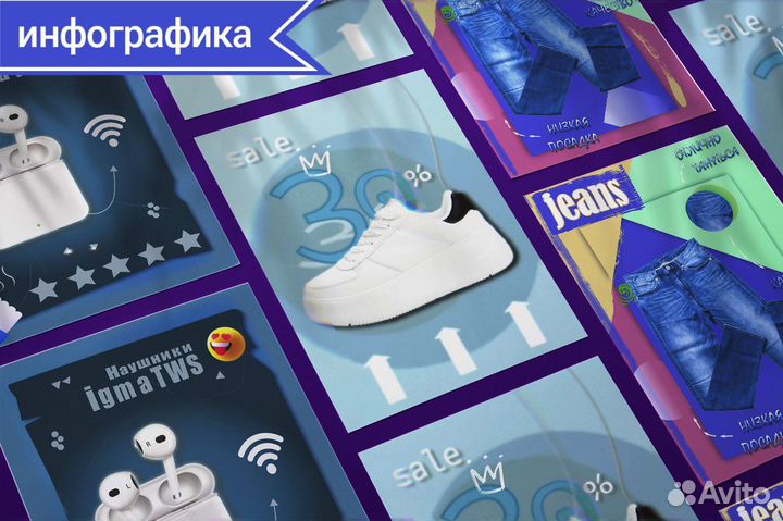 Инфографика для маркетплейсов