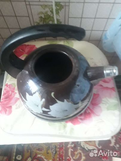 Чайник со свистком бу