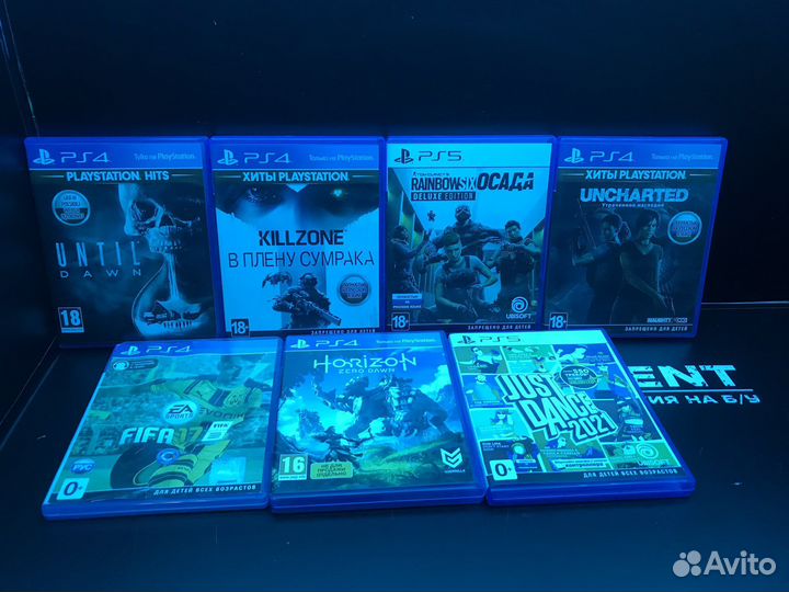 Игровые диски на ps5 ps4 ps3 PSP Xbox One Xbox 360