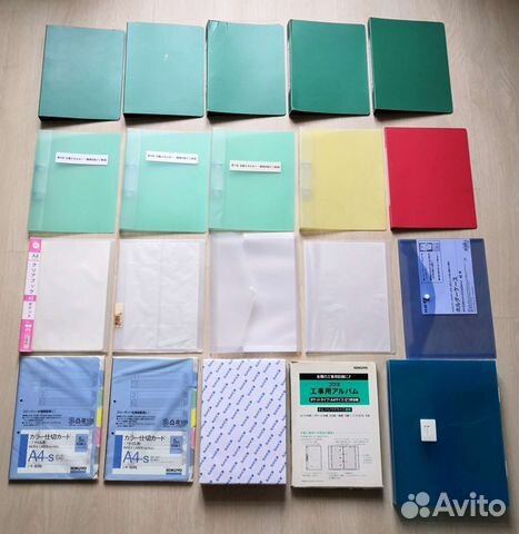 Папки, файлы, канцелярские принадлежности Japan