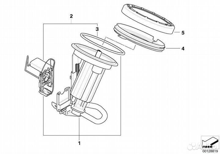 Топливный фильтр BMW m5 m6 e60 e63