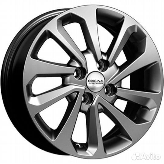 Диски Скад KL-320 6x15 4*100 ET46 DIA54.1 Графит Литой