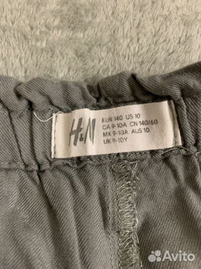 Брюки+футболка H&M на девочку