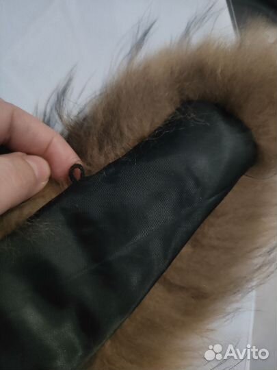 Меховой воротник лиса