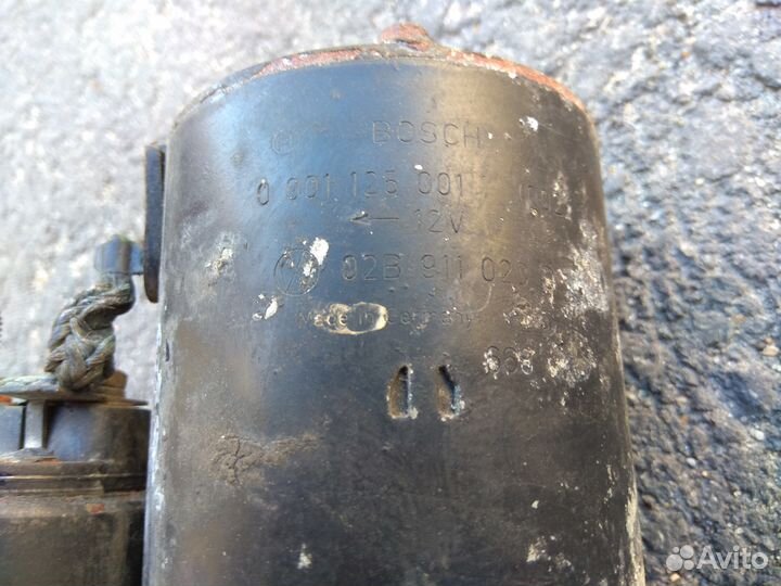 Стартер VW Transporter T4 2.4, 1.9D 02B 911 023 D