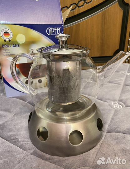 Чайник заварочный со свечкой gipfel