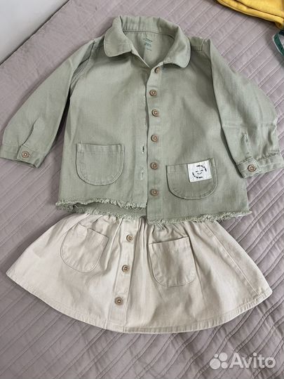 Юбка и курточка для девочки