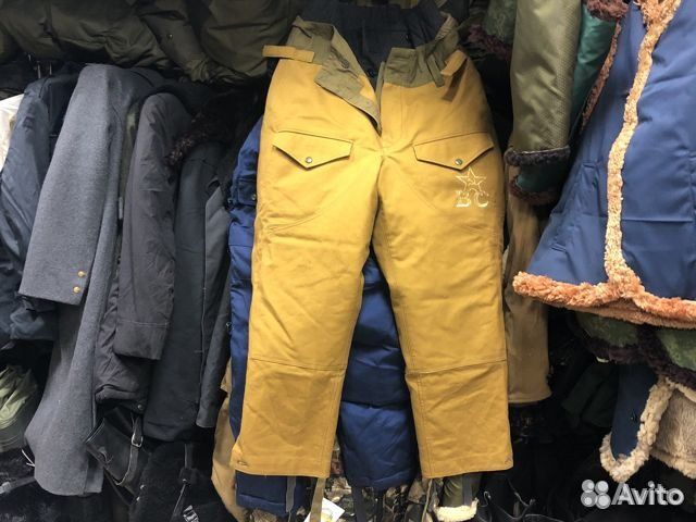 Брюки с меховым утеплителем для спецподразделений