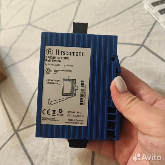 Коммутатор Hirschmann Spider 4TX/1FX (943 221-001)