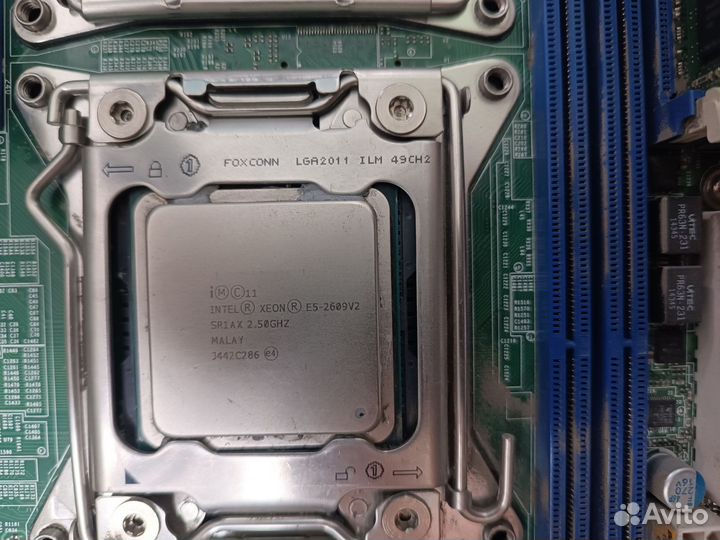 Комплект озу + Материнская плата + 2цпу Lga2011