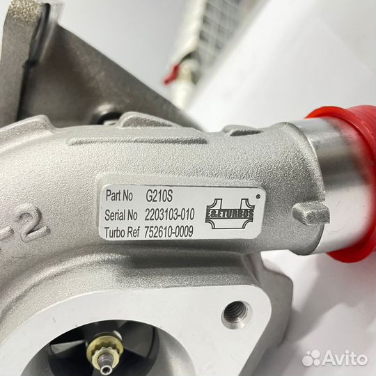 Турбина 752610-0009 ford transit 2.4 / land rover