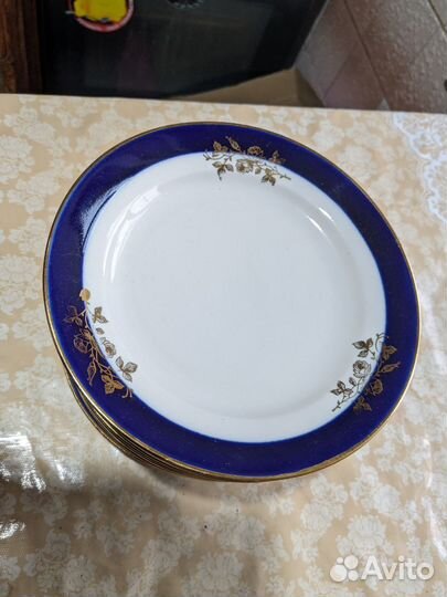 Тарелки Дулевский завод бокалы стаканы