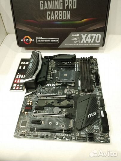 MSI X470 gaming PRO carbon