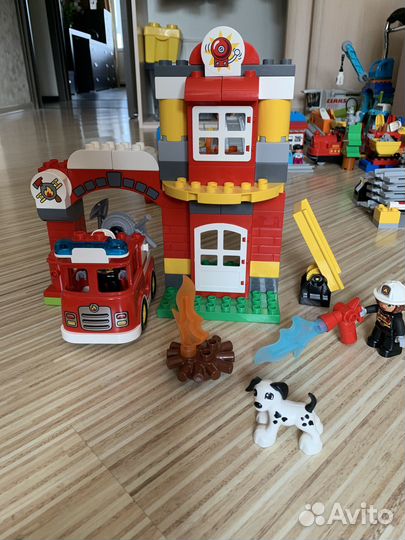 Lego duplo 10903 пожарная часть