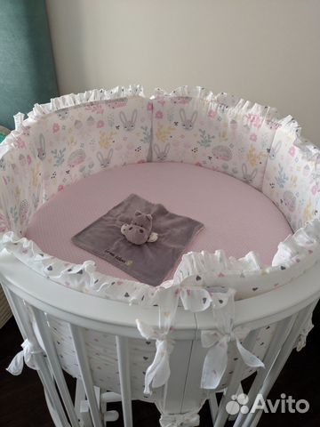 Бортики в детскую кроватку (2 комплекта)