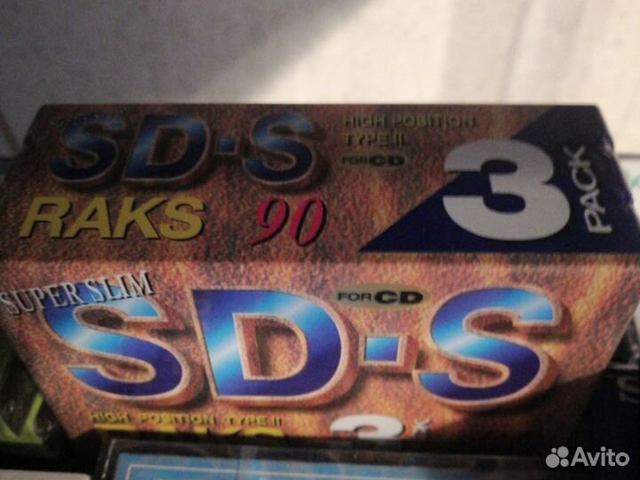 Аудиокассеты хром. 2 тип