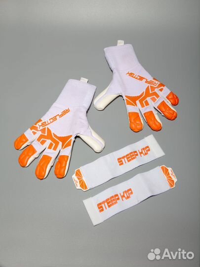 Вратарские перчатки Reflectgk Steep kip orange
