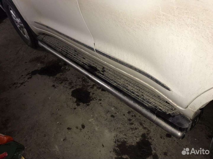 Силовой обвес (трубы) Toyota LC 200