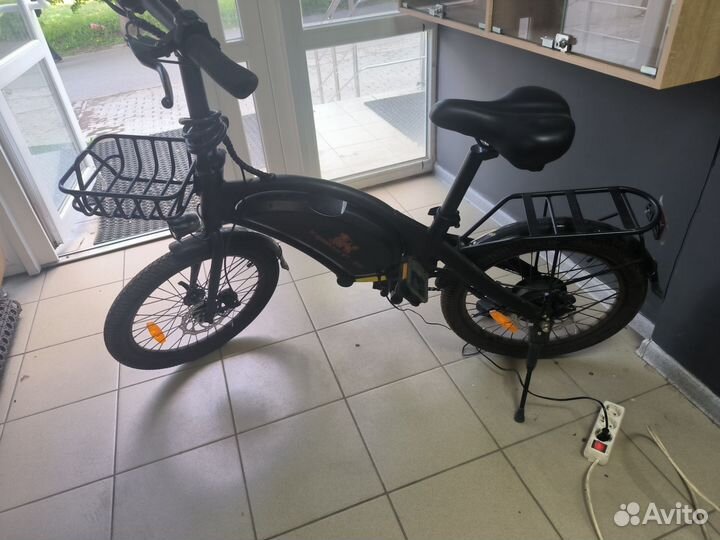 Электровелосипед Kugoo Kirin V1-20 черный