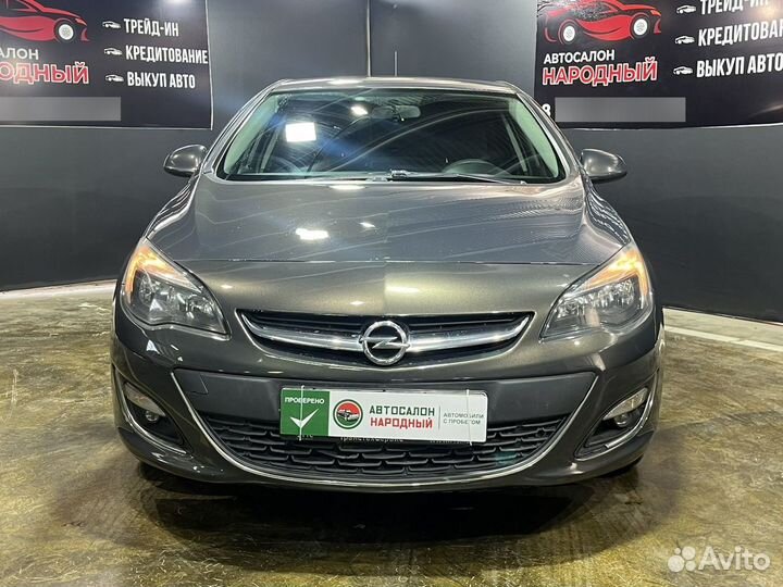 Opel Astra 1.6 МТ, 2013, 260 870 км