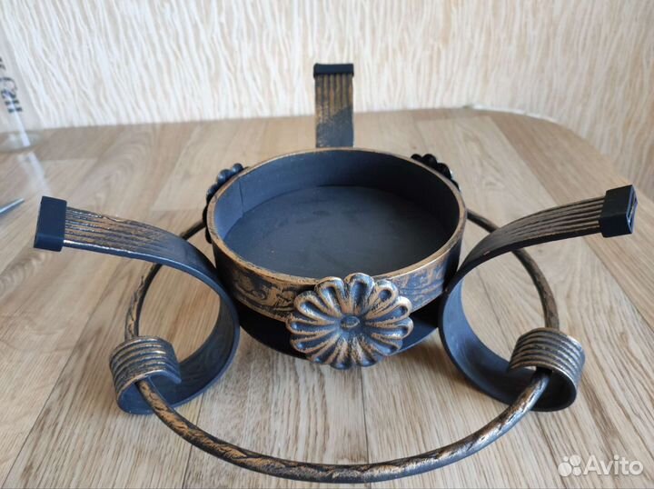 Подставка для саджа. Ковка