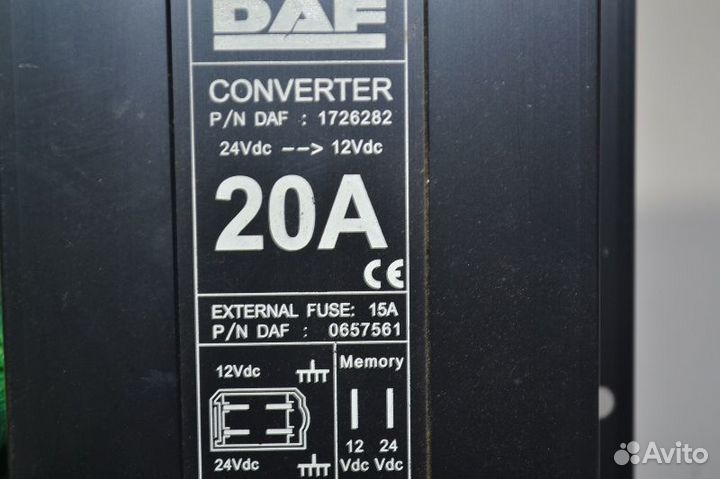 Преобразователь напряжения DAF XF106 (01.14)