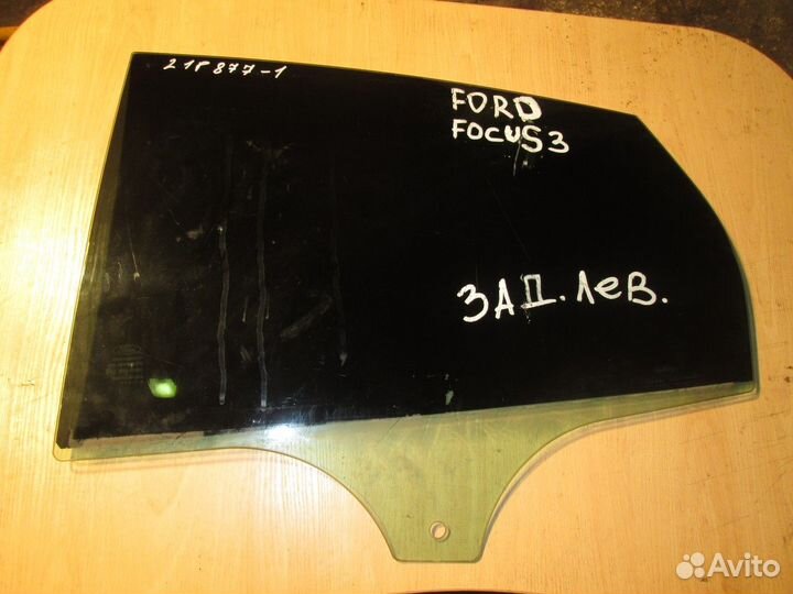 Стекло двери задней левой (Ford Focus)