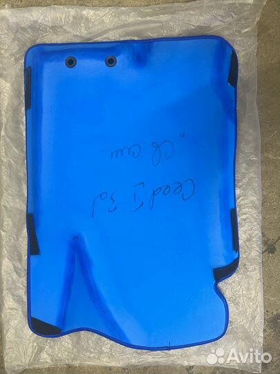 Автомобильные коврики kia ceed Ева 3d с бортами