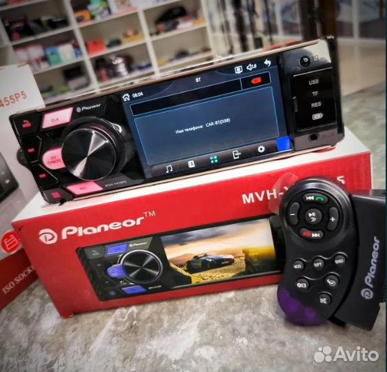 Магнитола Pioneer Дисплеем 1 din