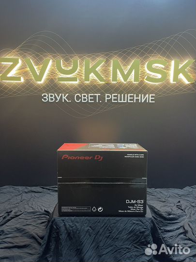 Pioneer DJM-S3 микшер