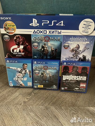 Игровая приставка sony ps4