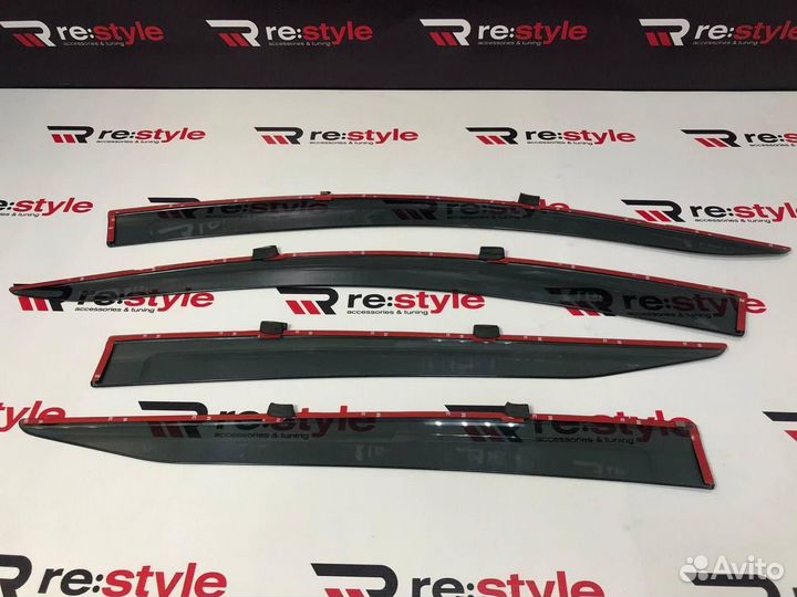 Ветровики Toyota Prius 50 Kanglong R2402