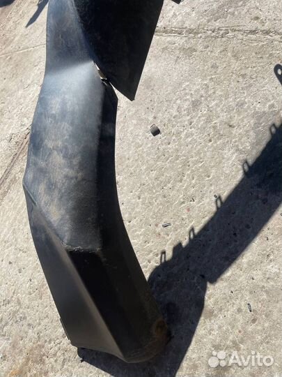 Задняя юбка губа бампера Rav4 xa40 xa45 2017