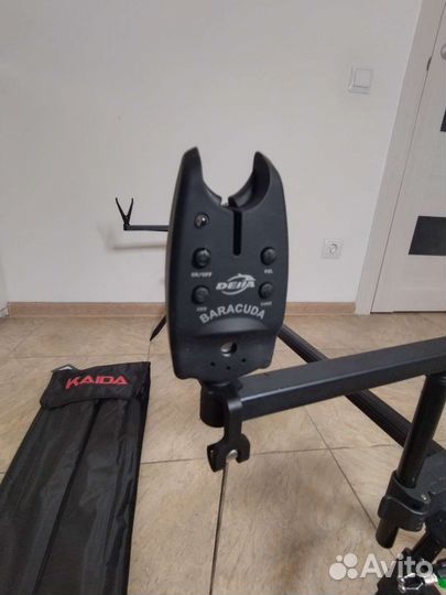 Новый готовый комплект kaida род-под на 3 удилища