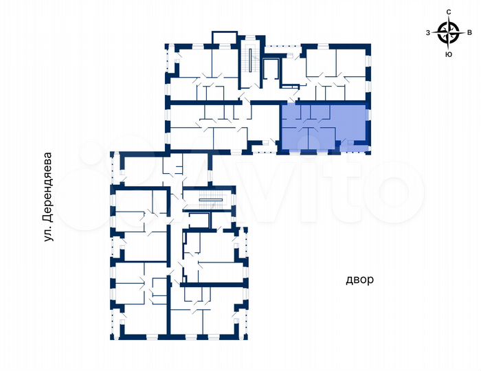 3-к. квартира, 59,3 м², 2/9 эт.
