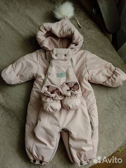 Зимний комбинезон для девочки
