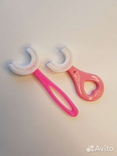 Детская зубная щетка U-образная