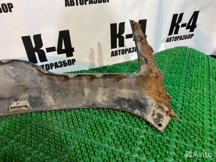 Юбка бампера задняя Hyundai Solaris