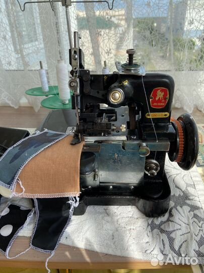Оверлок 3-х ниточный. Привезу