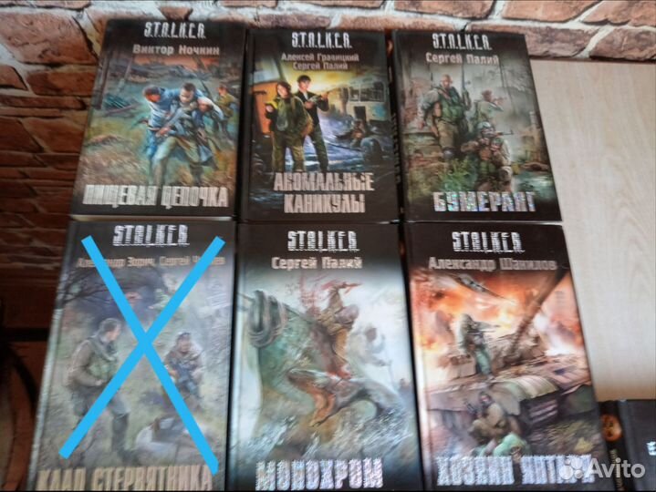 Книги из серии сталкер / S.T.A.L.K.E.R (1 шт)