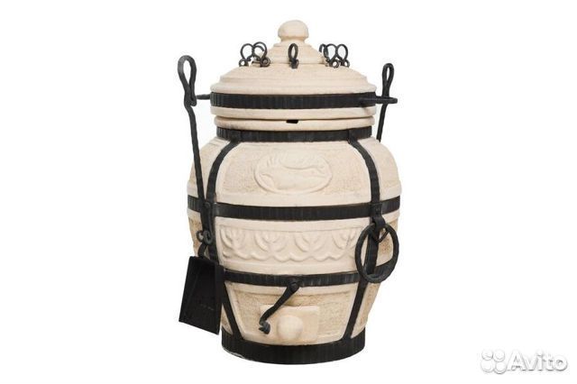 Тандыр Охотник c откидной крышкой