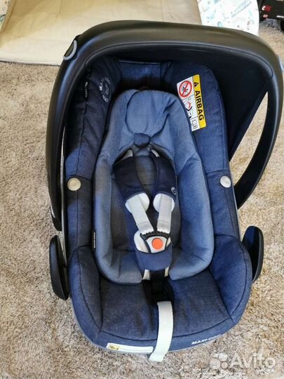 Автолюлька maxi cosi pebble plus